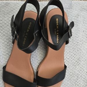 Rock & Candy Women's Black Sandals